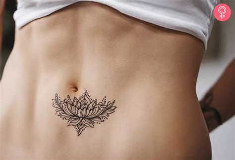 Lower Stomach Tattoo