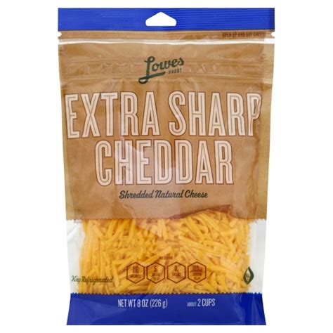 Lowes Foods Shredded Extra Sharp Cheddar Cheese Products Lowes Foods To Go Local And Fresh Same Day Grocery Pickup And Delivery