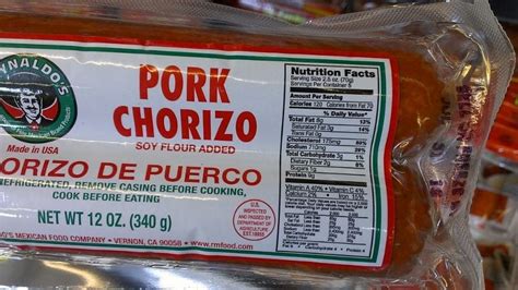Lowest Calorie Chorizo