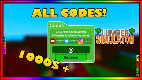Lumber Jack Simulator Codes
