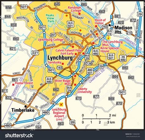 Lynchburg Virginia Zip Codes Map And Full List