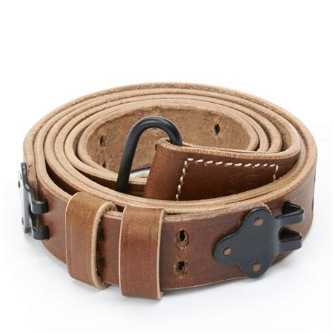 M1 Garand Sling U S M1 Garand Rifle Wwii 1907 Pattern Leather Sling With Steel 1917 Sling