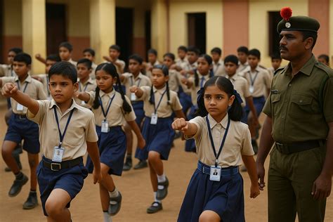 Maharashtra To Start Basic Military Training For Students From Class 1