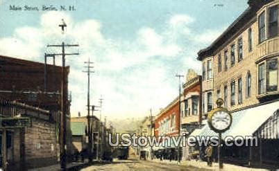 Main Street Berlin New Hampshire Nh Postcard Oldpostcards Com