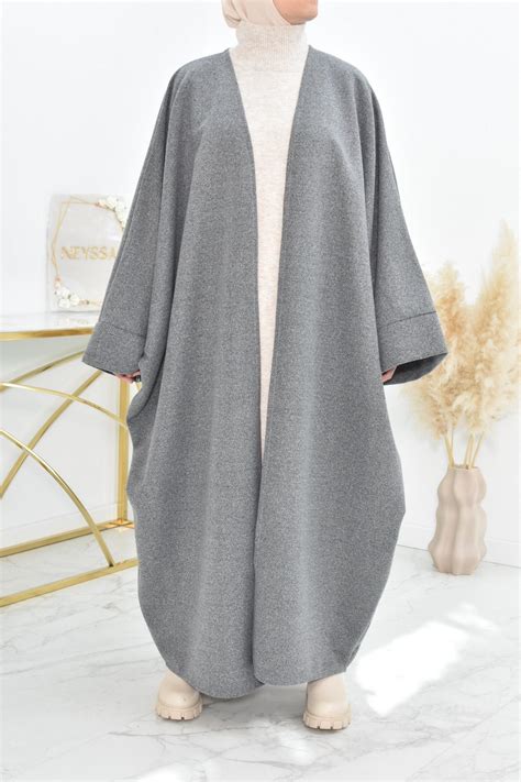 Manteau Abaya R Tro Femme L Gance Amp Confort Automne