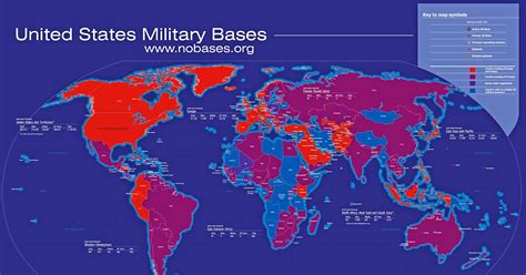 Map Of Us Military Bases In The World Free Map Org