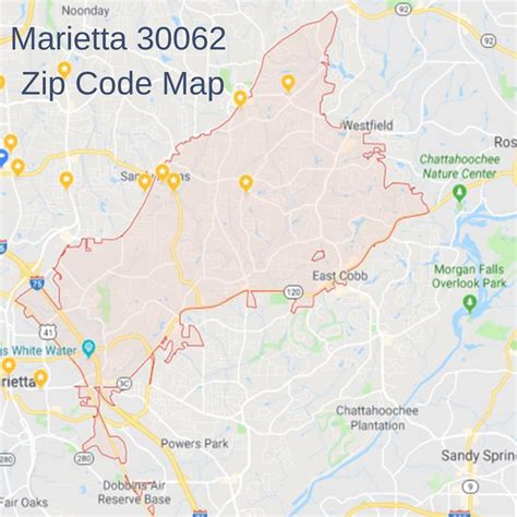 Marietta Zip Code Map At Armando Jackson Blog