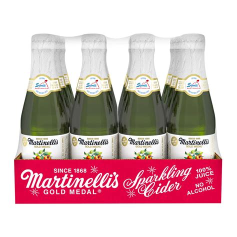 Martinelli Amp 39 S Gold Medal Mini Sparkling Cider Bj Amp 39 S Wholesale Club