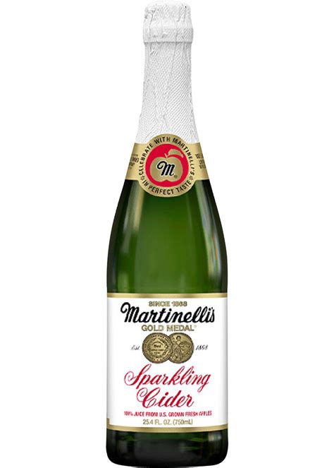 Martinelli Amp 39 S Sparkling Cider Label Size Case Of Martinelli S