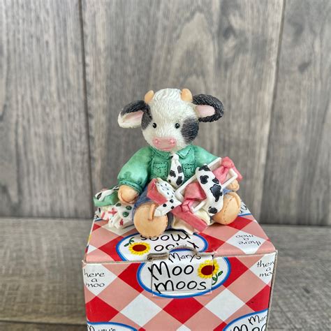 Mary Amp 39 S Moo Moos Amp Quot Goodmoos Another Tie Amp Quot 142948 1995 Enesco