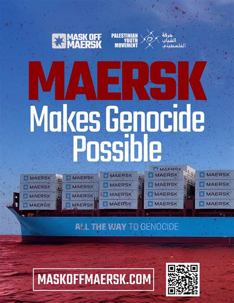 Mask Off Maersk Arms Embargo Against Israel Now Uscpr Mask Off Maersk Arms Embargo Against Israel Now Uscpr
