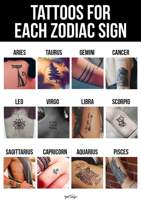 Matching Zodiac Sign Tattoos Find Your Perfect Match Amp Ink It For Life