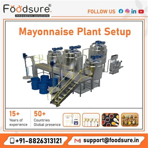 Mayonnaise Food Processing Plant Automation Grade Automatic Capacity