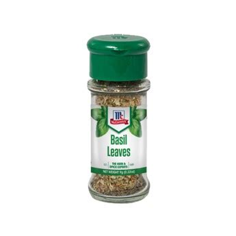 Mccormick Basil Leaves Whole 9G Sysu International Inc Mccormick Basil Leaves Whole 9G Sysu International Inc