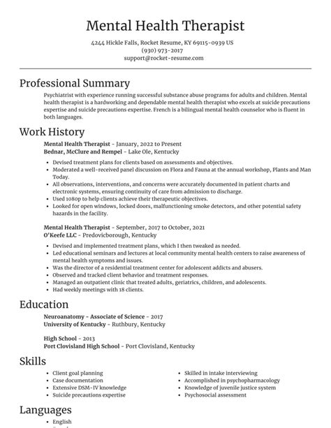Mental Health Intern Jobs Undergrad
