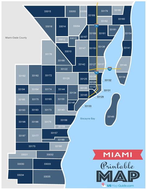 Miami Dade County Florida Zip Code Boundary Map Fl Miami Dade County Florida Zip Code Boundary Map Fl
