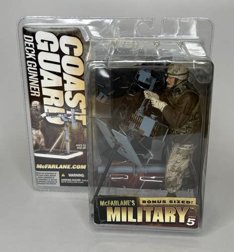 Military Coast Guard Deck Gunner Figure Series 5 Bonus Sized 2007