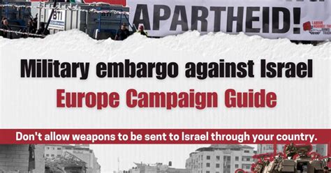 Military Embargo Against Israel Bds Movement Military Embargo Against Israel Bds Movement