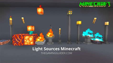 Minecraft Sources Of Light