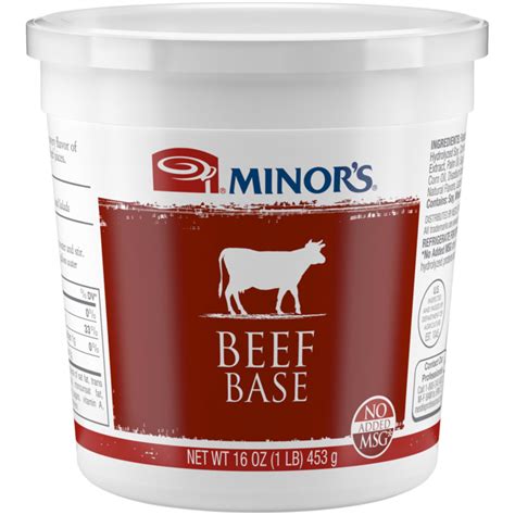 Minor S Beef Base Concentrated Bouillon Cooking Stock Broth No Added Msg 1 Lb Walmart Com