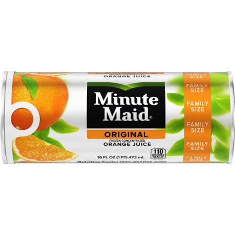Minute Maid Premium Frozen Concentrated Orange Juice 16 Fl Oz Kroger