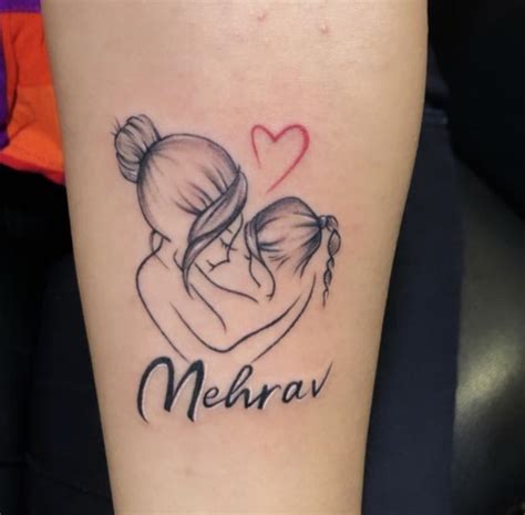 Mom And Daughter Tattoo Designs