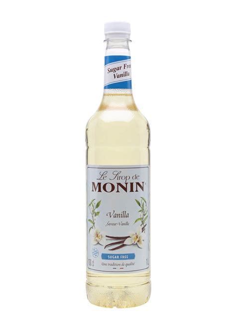 Monin Sugar Free Vanilla Syrup 1 Liter Win Depot