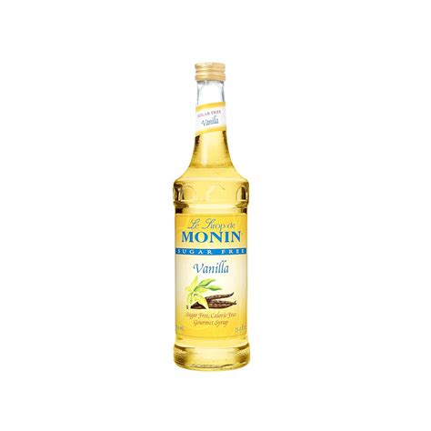 Monin Sugar Free Vanilla Syrup Brings You The Exquisite Taste Of Premium Madagascar Vanilla Beans Without Any Sugar Or Calories It S The Secret Ingredient To Crafting Rich And Creamy Sugar Free Lattes Cold
