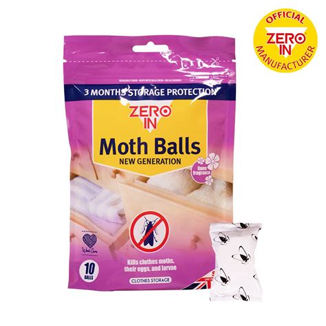 Moth Balls 10 Balls Zero In Official Manufacturer