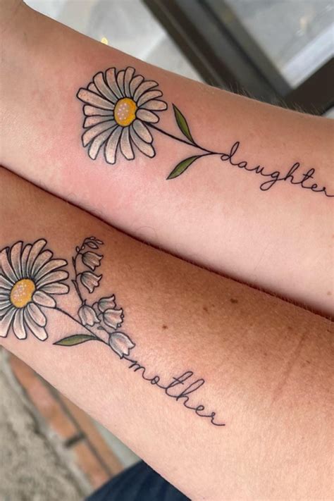 Mother And Daughter Tattoo Designs