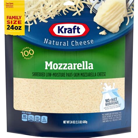 Mozzarella Kraft Natural Cheese