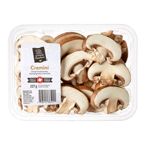 Mushrooms Sliced Cremini Your Fresh Market Walmart Canada Mushrooms Sliced Cremini Your Fresh Market Walmart Canada
