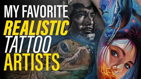 My Favorite Tattoo Artists Top 5 Best Realistic Tattoo Artists Youtube