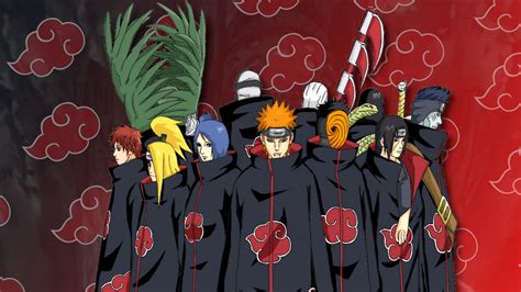 Naruto All Members Of The Akatsuki
