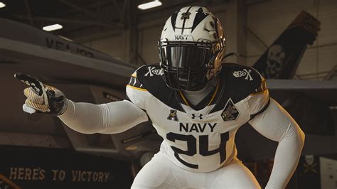 Navy Unveils Jolly Rogers Inspired Football Uniforms For 125Th Army Game