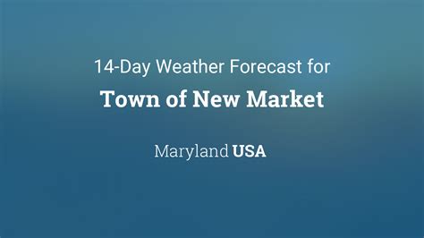 New Market Maryland Weather