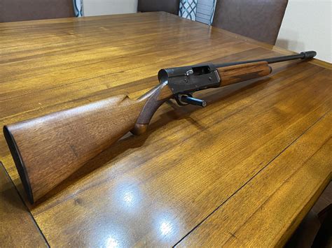 New To Me Browning A5 I Was Told It Was A 1960 But The Serial Number Has Not Letters It Has A Cross Safety And A 5 Digit Serial 32Xxx R Shotguns