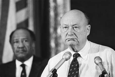 New York Mayor Ed Koch