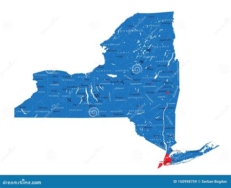 New York State Guide Mapsofworld