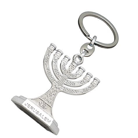 Next Year In Jerusalem Keychain Jewish Pride Silver Aluminum Keychain Passover Key Ring Stand With Israel Donation Proud Zionist Gift Etsy
