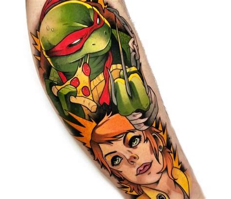 Ninja Turtles Tattoo By Yeray Perez Photo 30323
