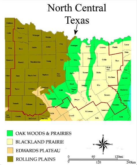 North Central Texas Regional Wall Map W Zip Codes Kappa