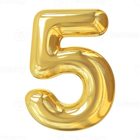 Number 5 Png