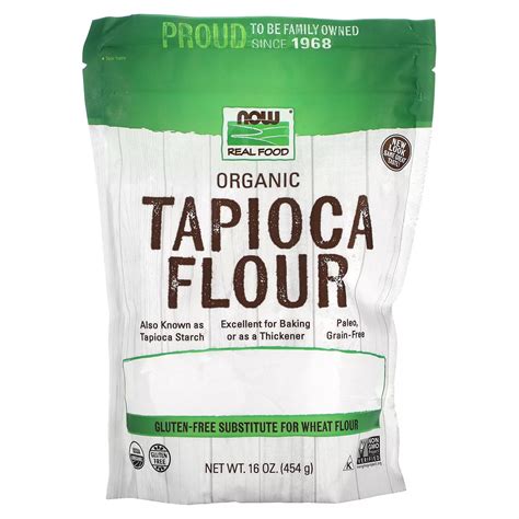 Organic Tapioca Flour Gluten Free 18 Oz Walmart Com