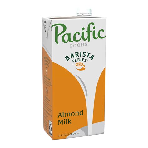 Pacific Foods Barista Series Almond Milk Review Abillion