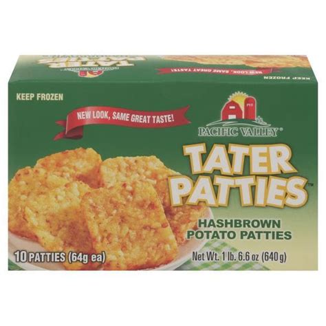 Pacific Valley Foods Hash Brown Tater Patties Same Day Delivery Or Pickup Publix