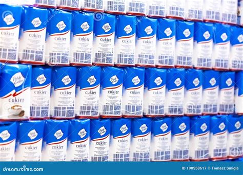 Pallet Full Of 1Kg Polish Sugar Packs Lots Of White Sugar Packs