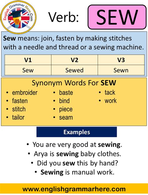Past Tense of Sew: Unravel Its Secrets!