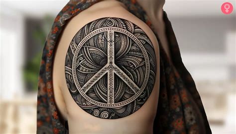 Peace Sign Tattoo And Peace Sign Tattoo Meanings Peace Sign Tattoo