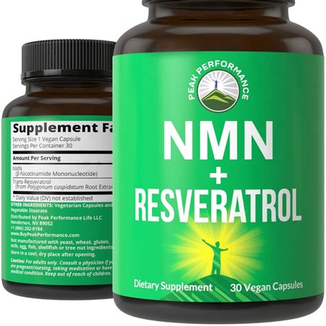 Peak Performance Nmn Resveratrol.
